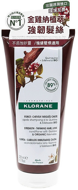 KLORANE 蔻蘿蘭 養髮強韌護髮素, 200ml, 1條