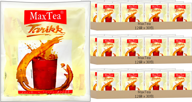 MaxTea 即溶奶茶, 25g, 30包, 36袋