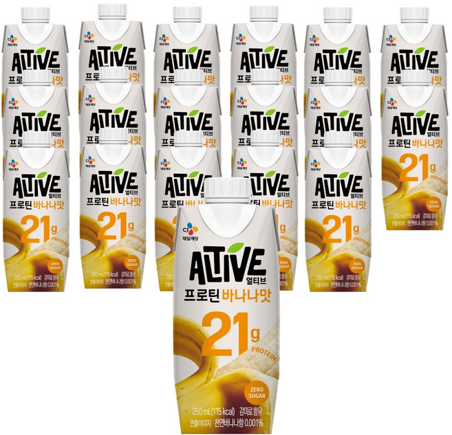 Altive 香蕉蛋白棒, 18個, 250ml