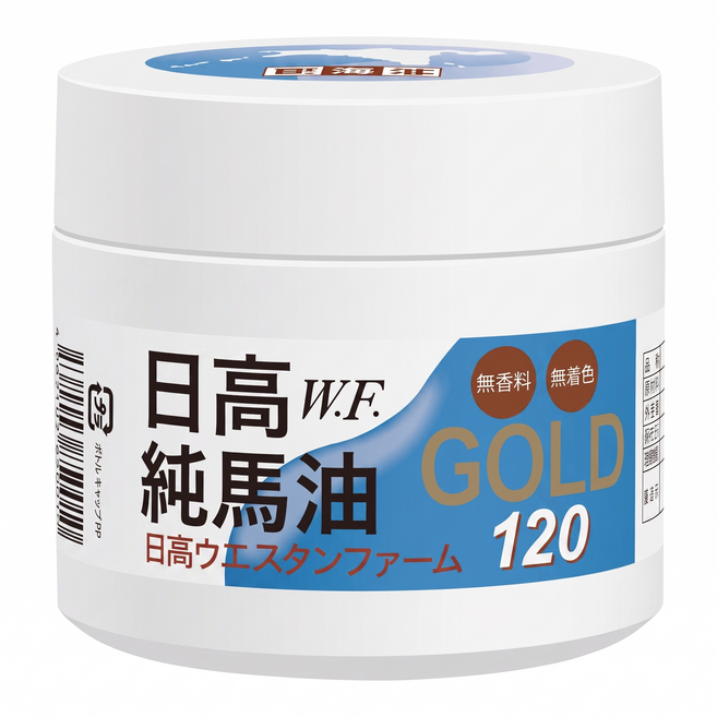 Sakido 日高W.F.純馬油, 1罐, 120ml