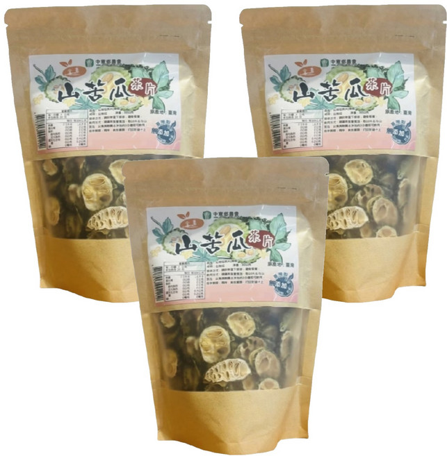 中寮鄉農會 山苦瓜茶片, 80g, 1入, 3包