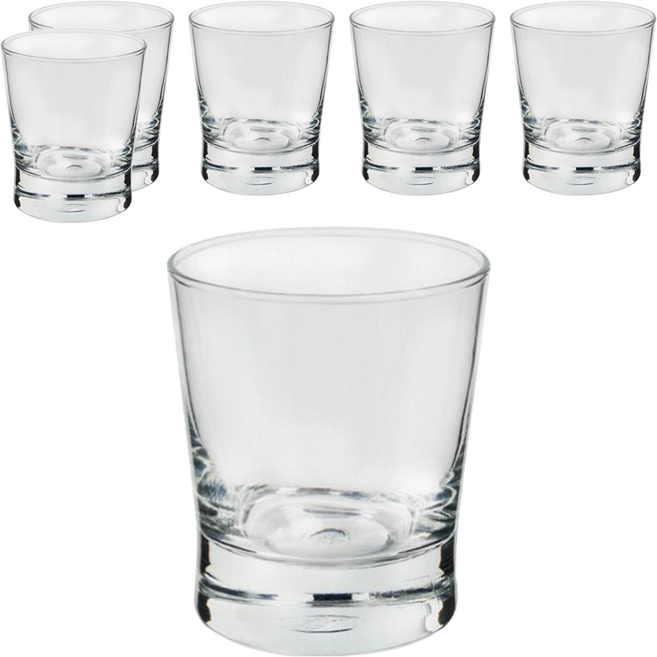 Ocean Glass 洛克杯 94 x 81mm 255ml 透明色, 6個