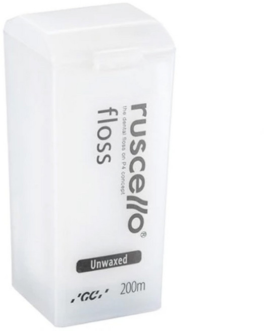 GC Ruscello Floss 無蠟薄荷牙線, 200m, 1個, 1個