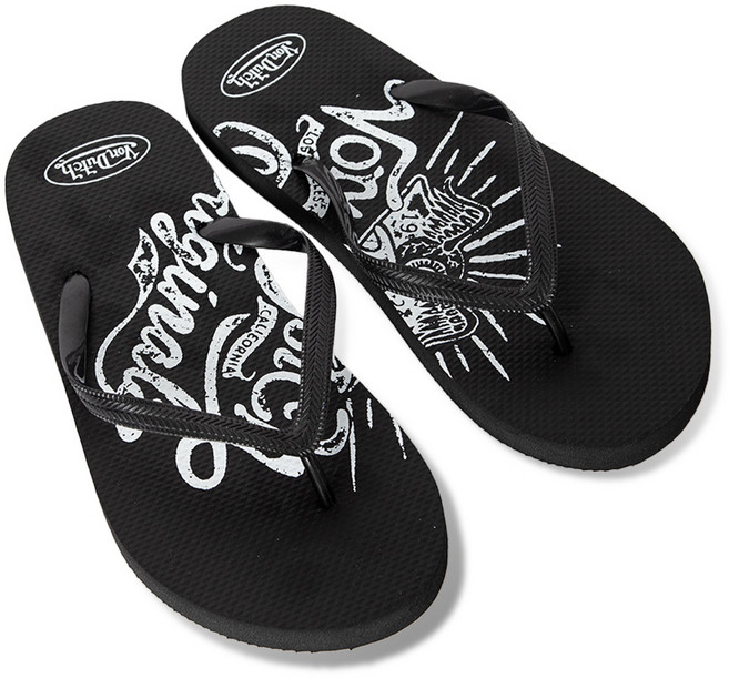 von dutch 海灘拖鞋 VC5S002E, 黑色, 260