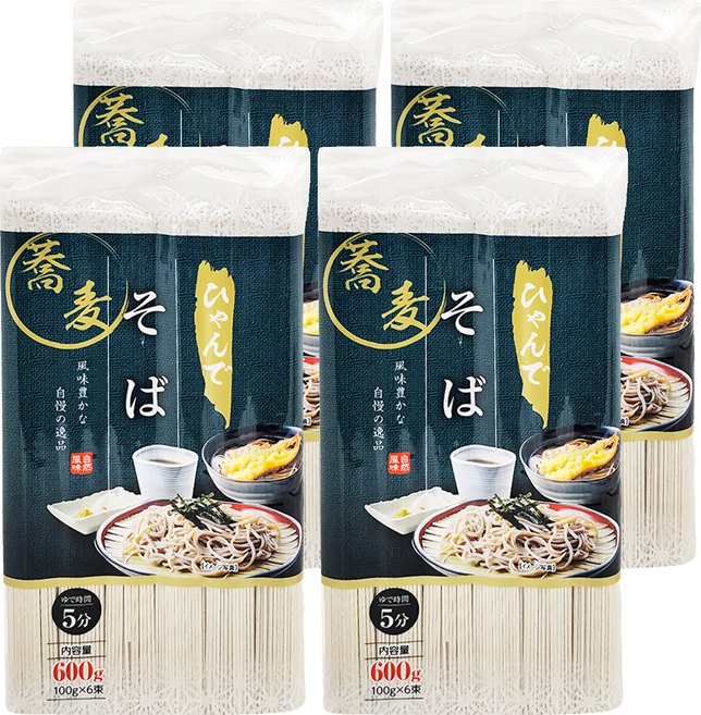 matsudaisoba 松代蕎麥善屋 蕎麥麵, 600g, 4包