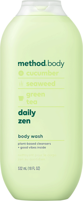method 美則 感官沐浴乳 綺綠賦活, 532ml, 1瓶