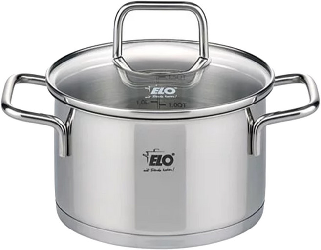ELO Citrin系列不銹鋼湯鍋, 16cm, 銀色, 1個
