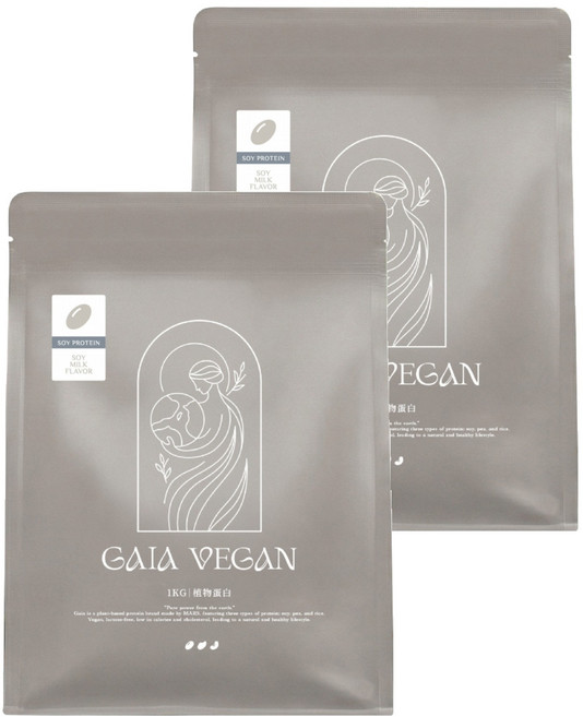 MARS 戰神 VEGAN 大豆蛋白 全素 豆漿風味, 1kg, 2包