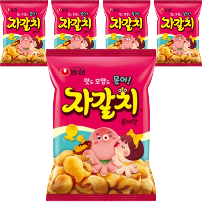 NONGSHIM 農心 章魚風味脆餅, 141g, 5個
