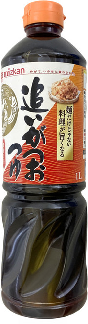 mizkan 味滋康 追鰹麵味露, 1L, 1瓶