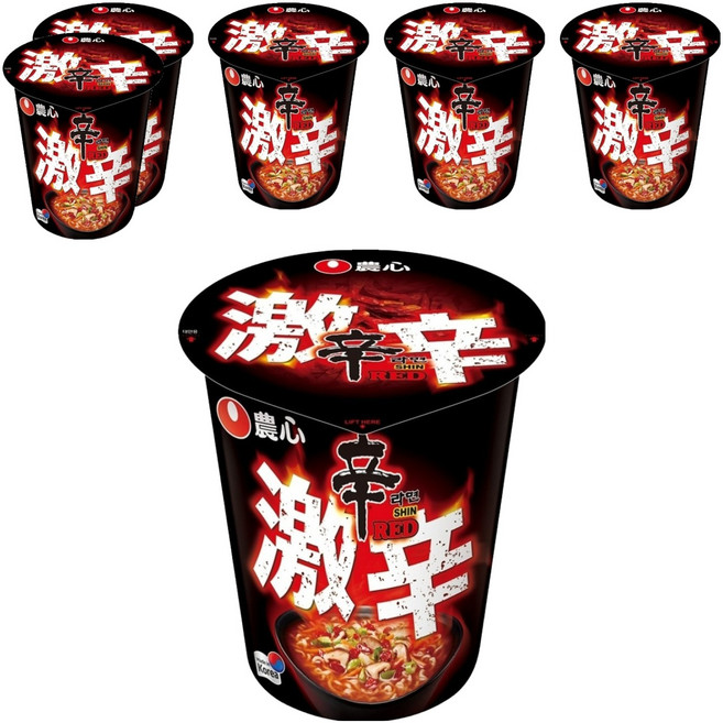 NONGSHIM 農心 激辣辛杯麵 68g, 6入