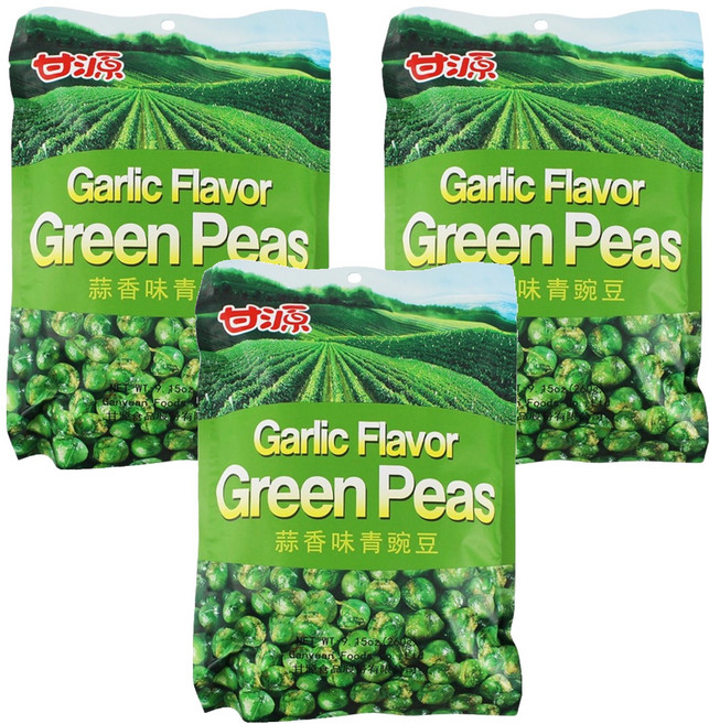 甘源 蒜香味青豌豆, 260g, 3包