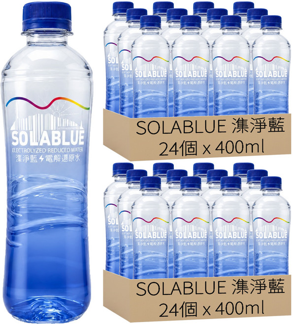SOLABLUE 潗淨藍 電解還原水, 48個, 400ml
