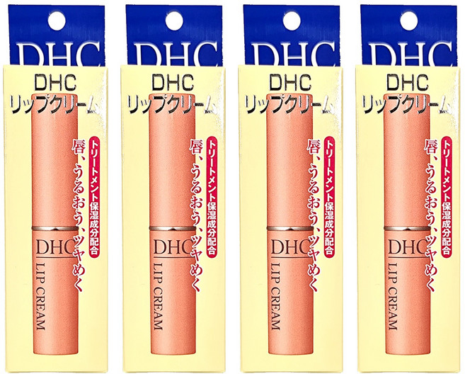 DHC 台灣公司貨 純欖護唇膏, 無色, 1.5g, 4支
