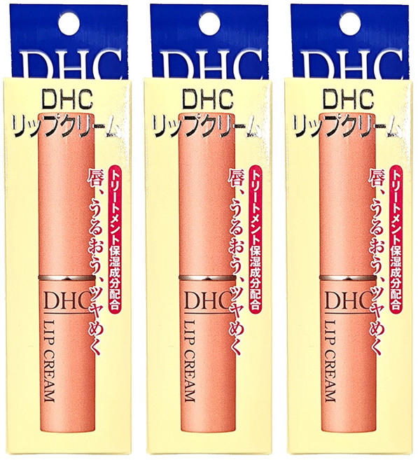 DHC 台灣公司貨 純欖護唇膏, 無色, 1.5g, 3支