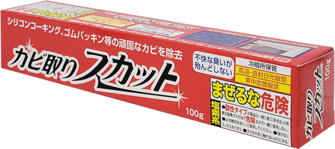 鈴木油脂 矽立清除霉凝膠 有效除霉 浴室/磁磚縫隙清潔 輕鬆去除霉根 日本製造, 100g, 1條