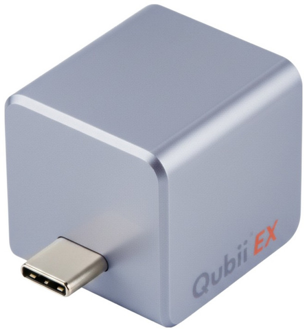 maktar QubiiEX USB-C 備份豆腐 極速版 極光藍, 256GB, 1個