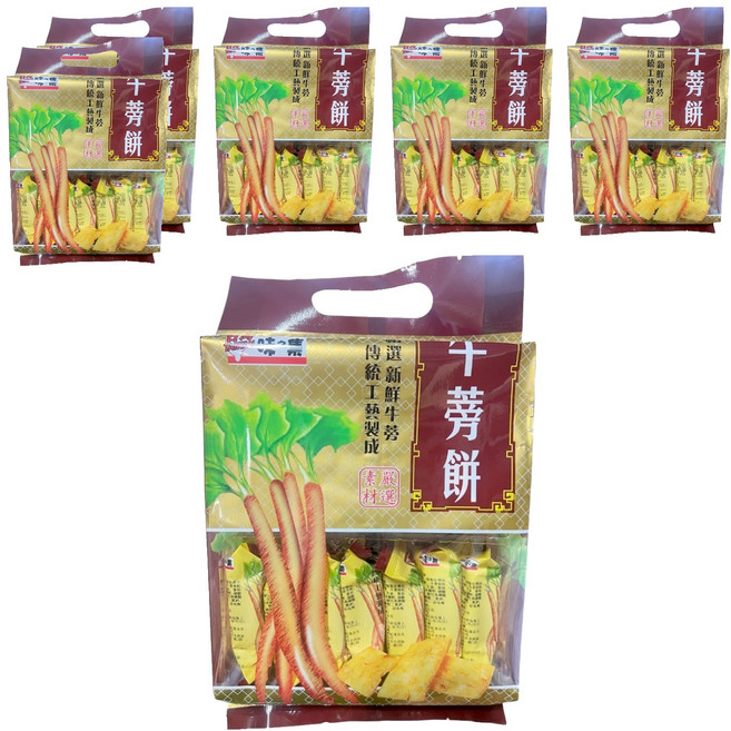味之集 牛蒡餅, 210g, 6袋