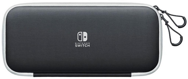 Nintendo 任天堂 SWITCH 便攜包 附螢幕保護貼, LHB-HEG-A-P3S-TWN-1, 黑色, 1個