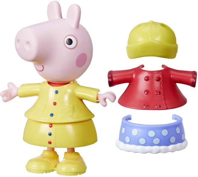 Peppa Pig 粉紅豬小妹, 小豬Peppa穿衣打扮 粉色 + 黃色 + 紅色, 1組