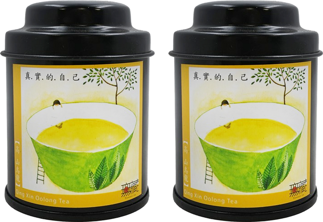 無藏茗茶 阿里山故事茶 高山烏龍 小茶罐, 18g, 1入, 2罐