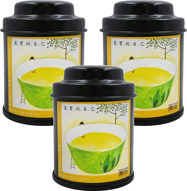 無藏茗茶 阿里山故事茶 高山烏龍 小茶罐, 18g, 1入, 3罐