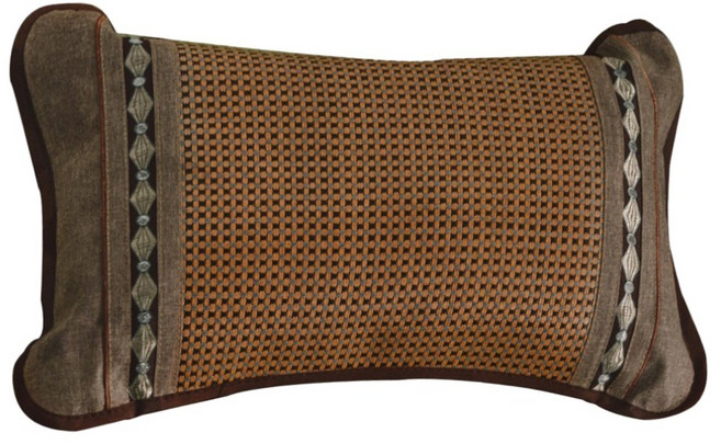 SERVINNO BEDDING 絲薇諾 天然茶葉枕 夏日枕頭 1個 咖啡色 54 x 32 x 13cm