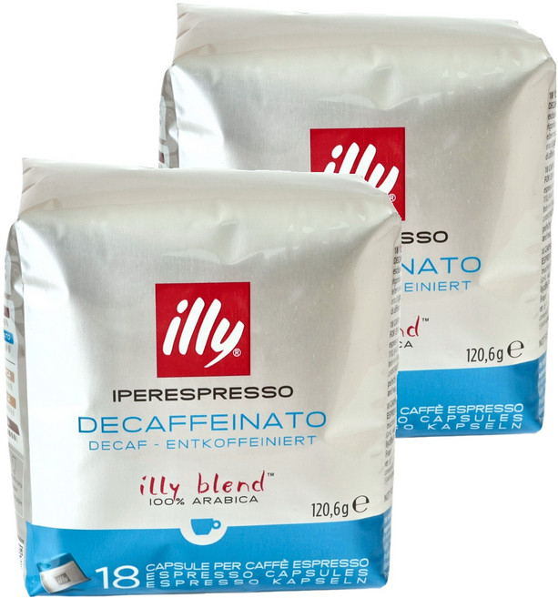 illy 意利 低咖啡因咖啡膠囊, 6.7g, 18顆, 2袋