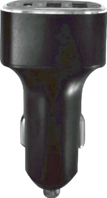 SiNYi 新翊 Type-C PD蘋果快充雙USB充電座 3.7 x 2.6 x 6.5cm 40g, GT690C, 黑色