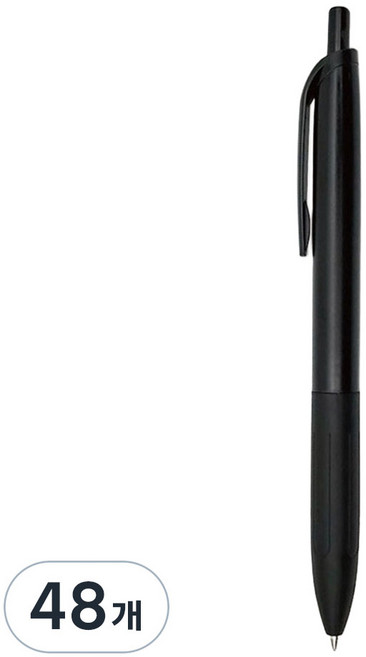 CROWN K BALL 原子筆 0.38mm, 48個, 黑色