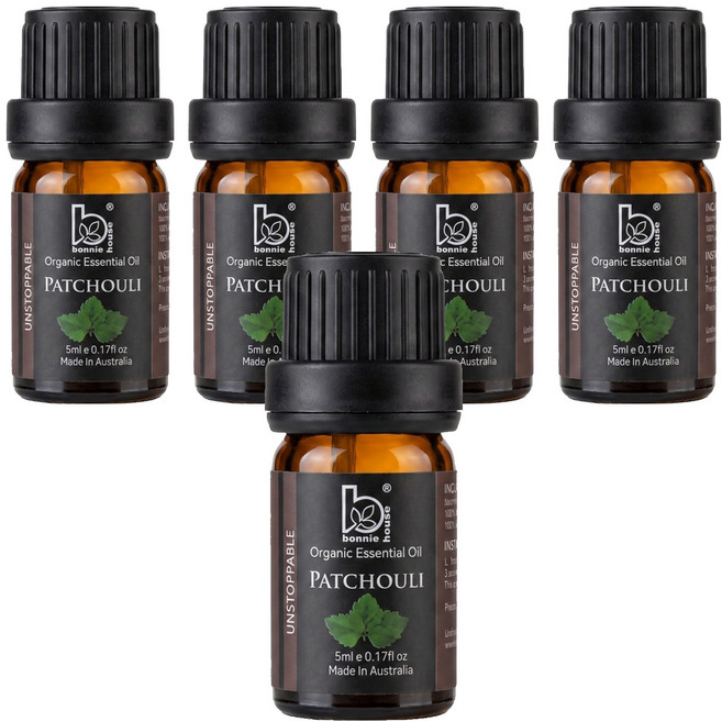 BONNIE HOUSE 植享家 精油 廣藿香, 5ml, 5瓶