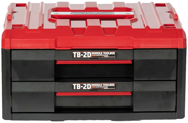 SHUTER 樹德 職人重載雙抽工具箱 TB-2D, 1個