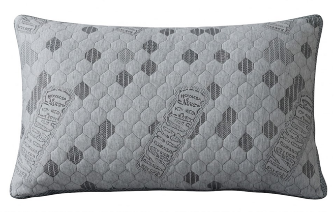 HOYACASA 禾雅寢具 石墨烯抗菌防螨舒眠減壓獨立筒枕 1件 白色 72 x 43cm