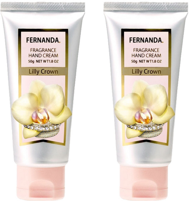 FERNANDA 香氛滋潤護手霜 雪松小蒼蘭, 50g, 2條
