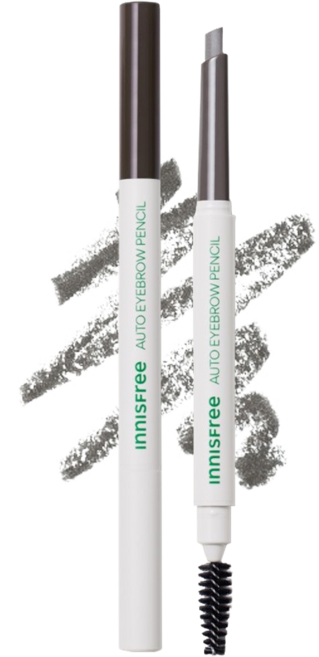INNISFREE 台灣公司貨 妝自然眉筆 0.3g, 3號 灰色, 1支
