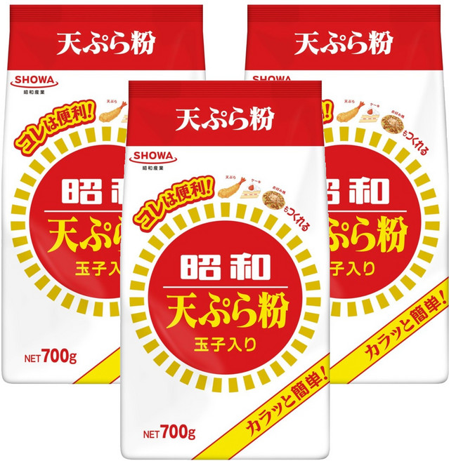 SHOWA 昭和 天婦羅粉, 700g, 3包