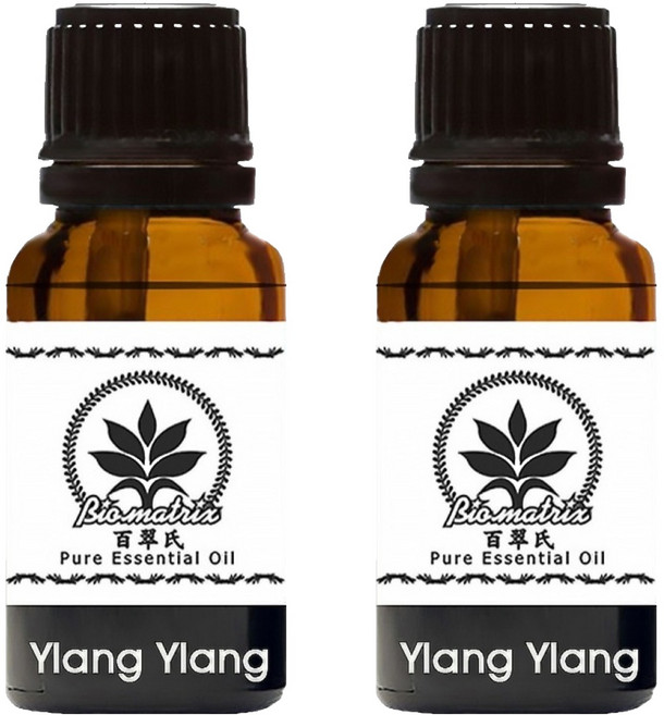 Bio-matrix 百翠氏 純精油 具有陶醉異國風情花香, 伊蘭伊蘭, 50ml, 2瓶