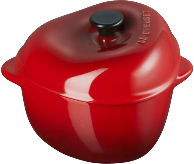 LE CREUSET 蘋果烤盅, 櫻桃紅, 1個