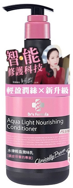 台塑生醫 Dr's Formula 水律輕盈潤絲乳, 530g, 1瓶