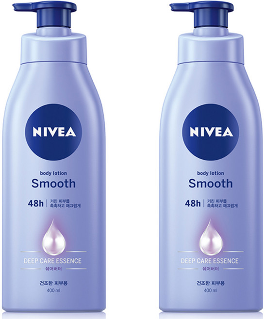 NIVEA 妮維雅 柔滑身體乳液, 400ml, 2個