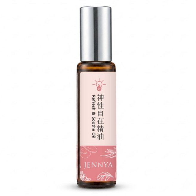 JENNYA 婕妮雅 神性自在滾珠精油, 10ml, 1瓶
