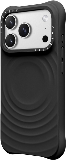 CASETiFY 波紋款 智慧型手機 保護殼 手機殼 iPhone 17 ProMax 黑色