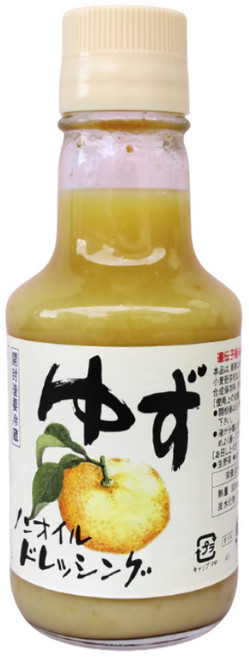 MORIBUN 森文釀造 無油柚子風味沙拉醬, 150ml, 1瓶