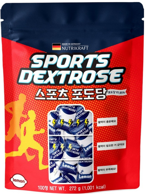 Nutrikraft 運動葡萄糖, 100顆, 1個