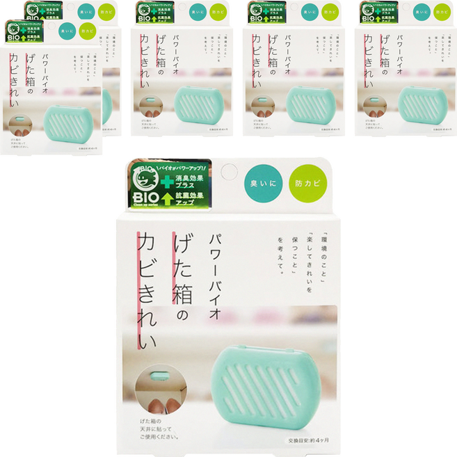 COGIT POWER BIO 長效鞋櫃專用防霉除臭除濕貼, 6盒