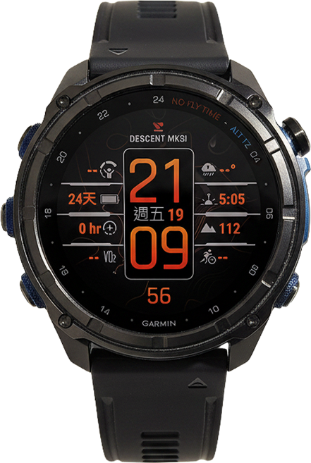 GARMIN Descent Mk3i GPS潛水電腦錶, 石墨灰, 1.4吋, GPS + 藍牙