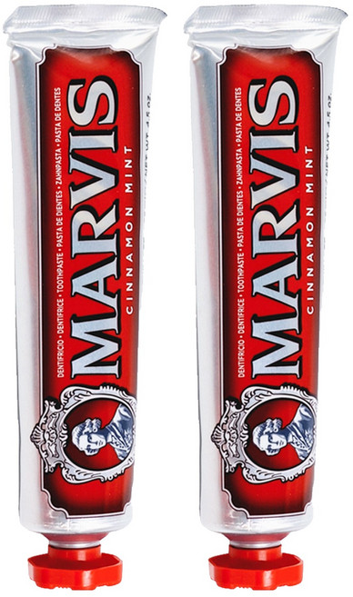 MARVIS 台灣公司貨 肉桂薄荷牙膏, 85ml, 2個