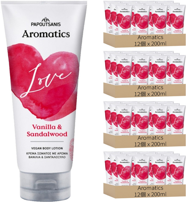 Aromatics 香草維他命E身體乳液, 48個, 200ml