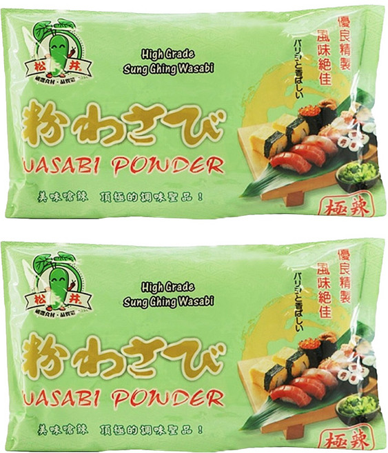 松井 極辣山葵粉, 2包, 300g