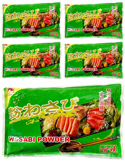 新光洋菜 新光嗆辣山葵粉 哇沙米, 300g, 5包